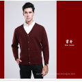 Yak Wool /Cashmere V Neck Cardigan Long Sleeve Sweater/Garment/Clothing/Knitwear